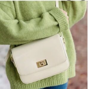 JCrew Edie Bag in Ivory